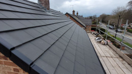Modern pantile roof