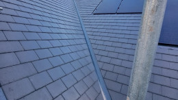 Slate modern roof